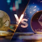 Bitcoin vs Ethereum comparison showing differences in supply fees consensus and uses
