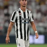 Cristiano Ronaldo at Juventus celebrating during his record-breaking Serie A career