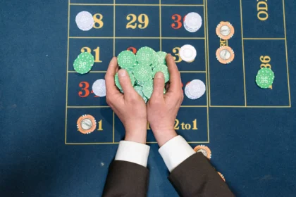 Casino security monitoring gaming tables cash cages and casino chips
