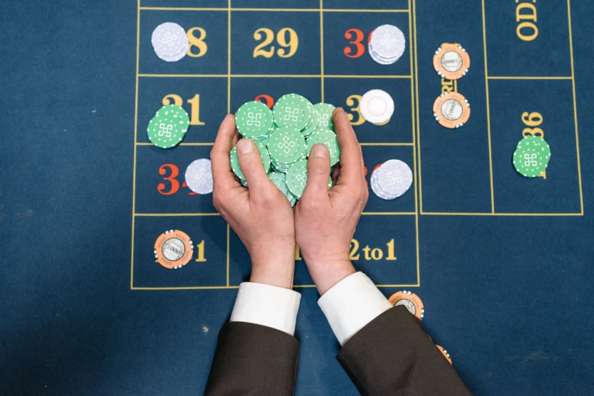 Casino security monitoring gaming tables cash cages and casino chips