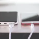 Smartphone battery life showing large display 5G GPS apps processor camera and lithium-ion battery consuming power