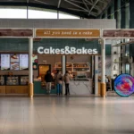 Airport food prices showing expensive meals and drinks inside an airport terminal
