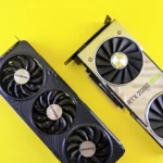 TPU vs GPU comparison showing Google Tensor Processing Unit and NVIDIA-style GPU accelerating AI training and inference